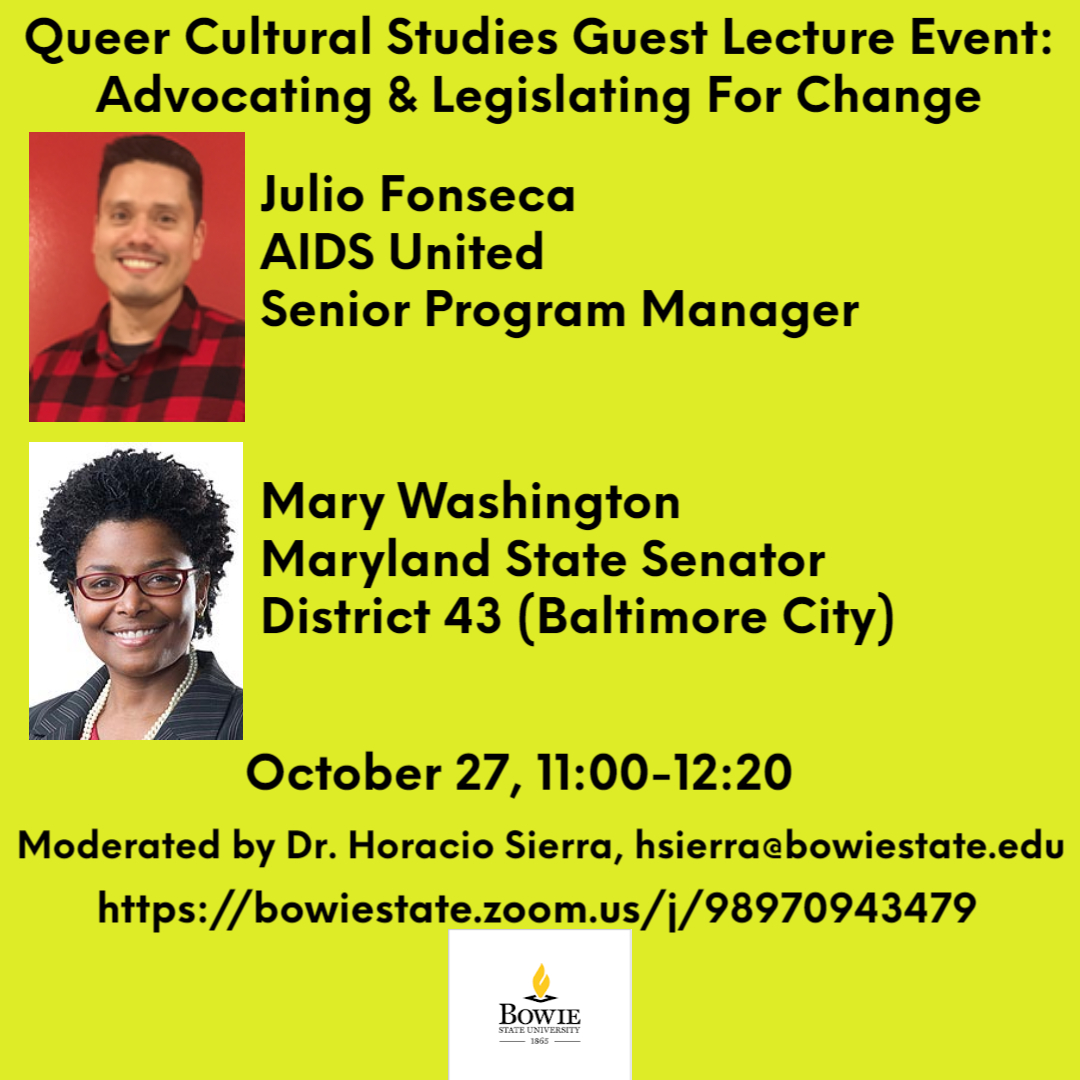 Queer Cultural Studies event flyer
