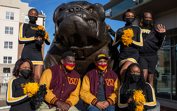 Bowie State Helps Launch the New Washington Commanders Football Team