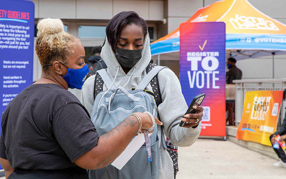 VOTE HBCU “Say it Louder” Tour Registers Students to Vote 