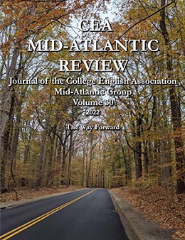 CEA Mid-Atlantic Review volume 30 cover