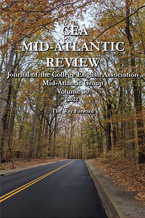  CEA Mid-Atlantic Review volume 30 cover