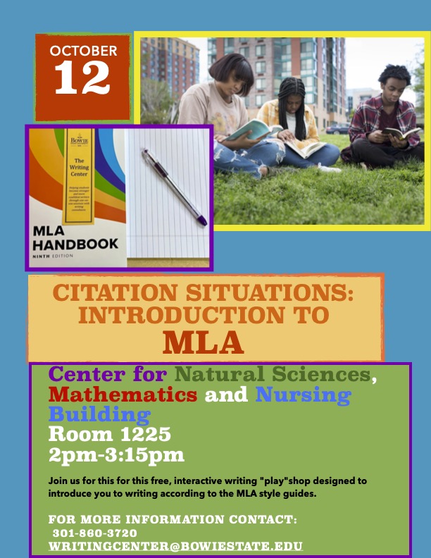 MLA Workshop Fall 2021