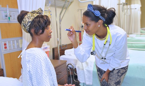nursing students at bowie state university
