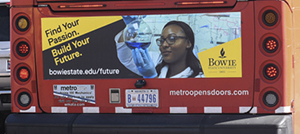 brand campaign bus tail example